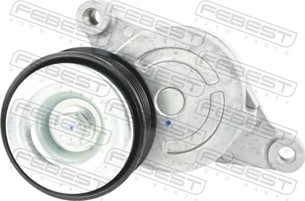 Febest 0590-Z6 - Siksnas spriegotājs, Ķīļsiksna www.autospares.lv