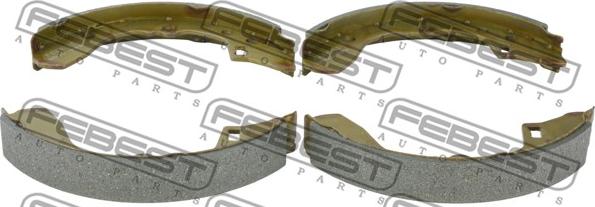 Febest 0502-BFR - Bremžu loki www.autospares.lv