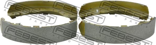 Febest 0502-BT50R - Bremžu loki www.autospares.lv