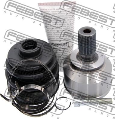 Febest 0510-040 - Šarnīru komplekts, Piedziņas vārpsta www.autospares.lv