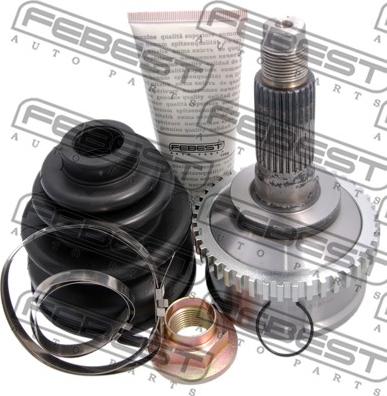 Febest 0510-018A44 - Šarnīru komplekts, Piedziņas vārpsta www.autospares.lv