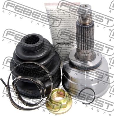 Febest 0510-018 - Šarnīru komplekts, Piedziņas vārpsta www.autospares.lv