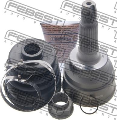 Febest 0510-024 - Šarnīru komplekts, Piedziņas vārpsta www.autospares.lv