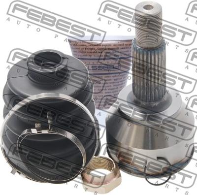 Febest 0510-DY3 - Šarnīru komplekts, Piedziņas vārpsta www.autospares.lv