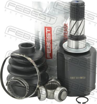 Febest 0511BMATLH - Šarnīru komplekts, Piedziņas vārpsta www.autospares.lv