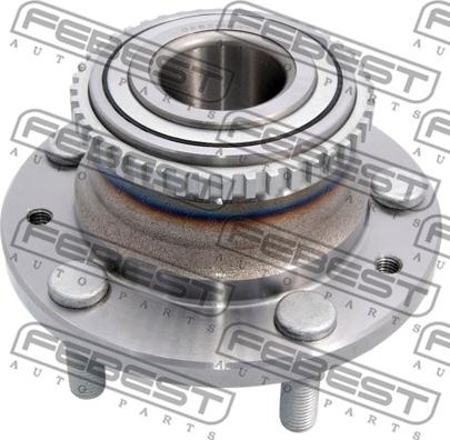 Febest 0582-6A44R - Ступица колеса, поворотный кулак www.autospares.lv