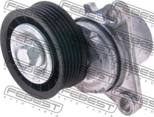 Febest 0587-LW23 - Belt Tensioner, v-ribbed belt www.autospares.lv