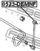 Febest 0523-DEMNF - Stiepnis / Atsaite, Stabilizators www.autospares.lv