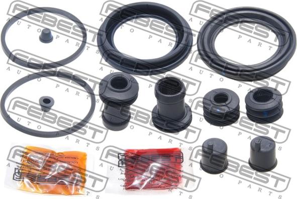 Febest 0575-GG18F - Remkomplekts, Bremžu suports www.autospares.lv