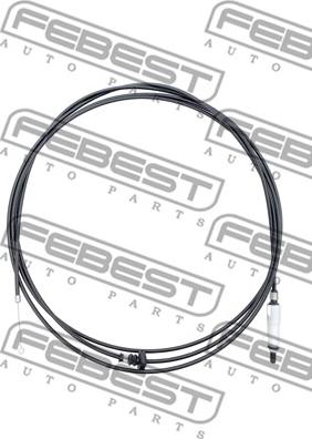 Febest 0199-KUN26LUG - Trose, Degvielas tvertnes vāciņš www.autospares.lv