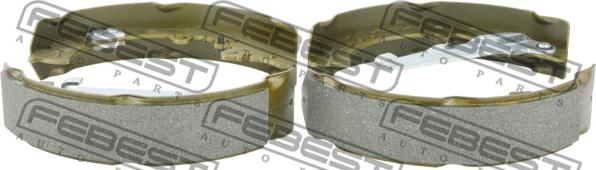 Febest 0102-GGN25R - Bremžu loki www.autospares.lv