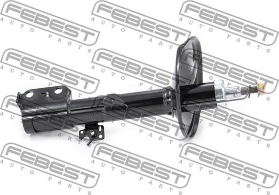 Febest 0107G-006FL - Амортизатор www.autospares.lv