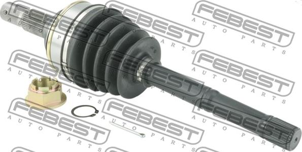 Febest 0114-200 - Piedziņas vārpsta www.autospares.lv