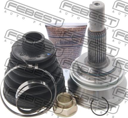 Febest 0110-055 - Šarnīru komplekts, Piedziņas vārpsta www.autospares.lv