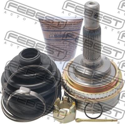 Febest 0110-009A48 - Šarnīru komplekts, Piedziņas vārpsta www.autospares.lv