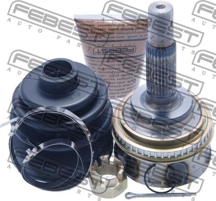 Febest 0110-005A48 - Šarnīru komplekts, Piedziņas vārpsta www.autospares.lv