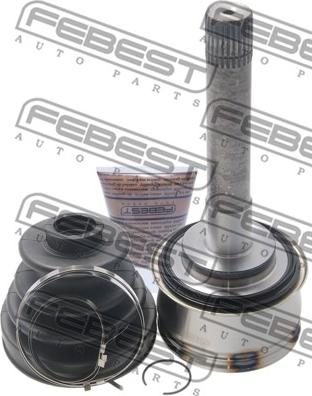 Febest 0110-014 - Šarnīru komplekts, Piedziņas vārpsta autospares.lv