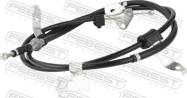 Febest 01100-ZRE152RH - Trose, Stāvbremžu sistēma www.autospares.lv