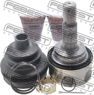 Febest 0110-200 - Šarnīru komplekts, Piedziņas vārpsta www.autospares.lv