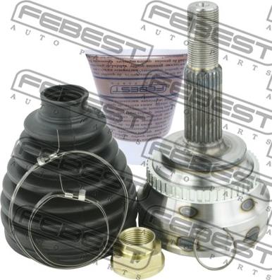 Febest 0110-ASV50A48 - Šarnīru komplekts, Piedziņas vārpsta www.autospares.lv