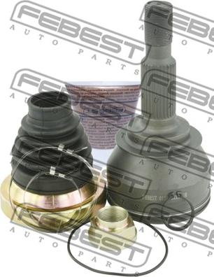 Febest 0110-GRX133R - Šarnīru komplekts, Piedziņas vārpsta www.autospares.lv