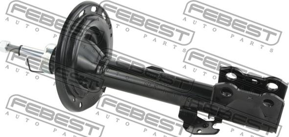 Febest 01110-006FL - Shock Absorber www.autospares.lv