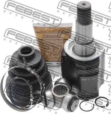 Febest 0111-ACU35R - Šarnīru komplekts, Piedziņas vārpsta www.autospares.lv