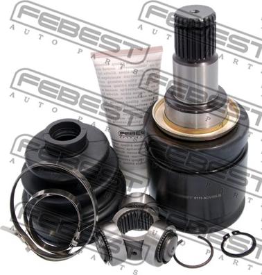 Febest 0111-ACV30LH - Šarnīru komplekts, Piedziņas vārpsta www.autospares.lv