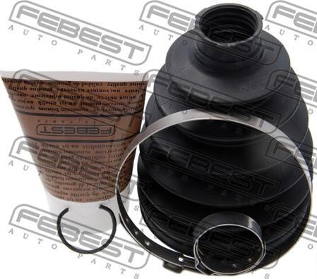 Febest 0117P-ACV40 - Putekļusargs, Piedziņas vārpsta www.autospares.lv