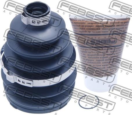 Febest 0117P-GRX125 - Пыльник, приводной вал www.autospares.lv