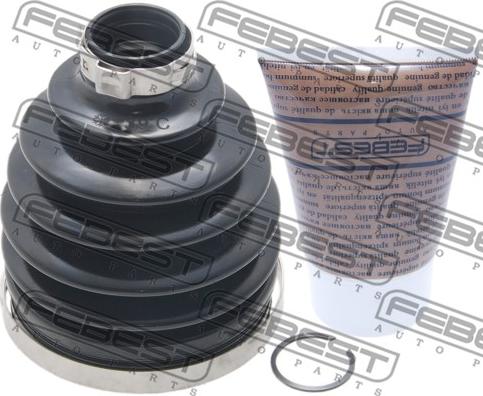 Febest 0117P-ZNR - Пыльник, приводной вал www.autospares.lv