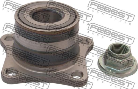 Febest 0182-AE100R - Ступица колеса, поворотный кулак www.autospares.lv