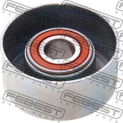 Febest 0187-GRJ200 - Parazīt / Vadrullītis, Ķīļrievu siksna www.autospares.lv