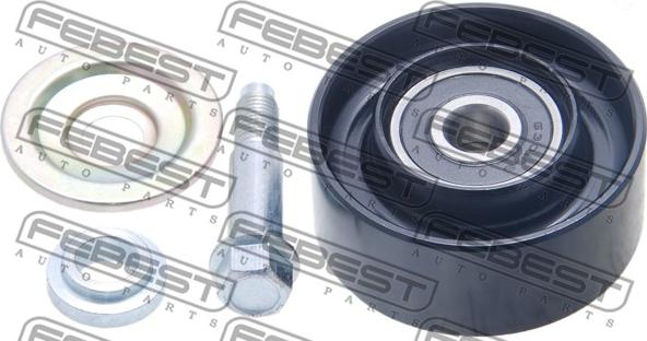 Febest 0187-KUN25 - Parazīt / Vadrullītis, Ķīļrievu siksna www.autospares.lv