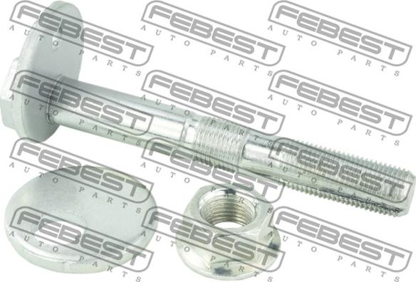 Febest 0129-020-KIT - Riteņu sagāzuma regulēšanas skrūve www.autospares.lv