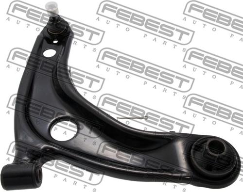 Febest 0124-KSP90RH - Рычаг подвески колеса www.autospares.lv