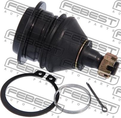 Febest 0120-334 - Шаровая опора, несущий / направляющий шарнир www.autospares.lv