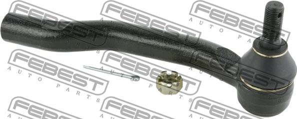 Febest 0121-GSV50LH - Stūres šķērsstiepņa uzgalis www.autospares.lv