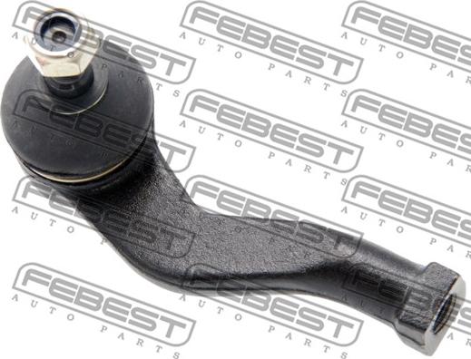 Febest 0121-KGC15L - Stūres šķērsstiepņa uzgalis www.autospares.lv