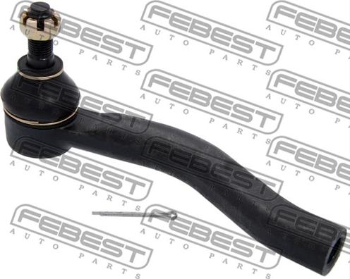 Febest 0121-ZZE120L - Stūres šķērsstiepņa uzgalis www.autospares.lv