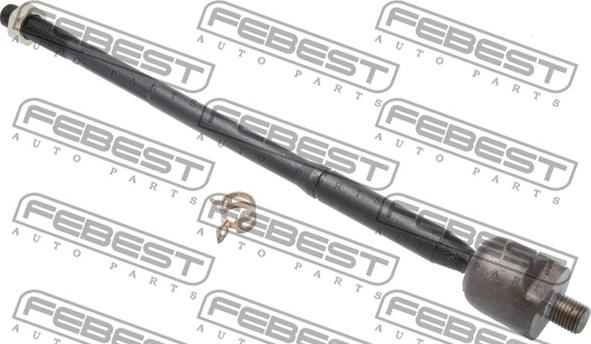 Febest 0122-124 - Aksiālais šarnīrs, Stūres šķērsstiepnis www.autospares.lv