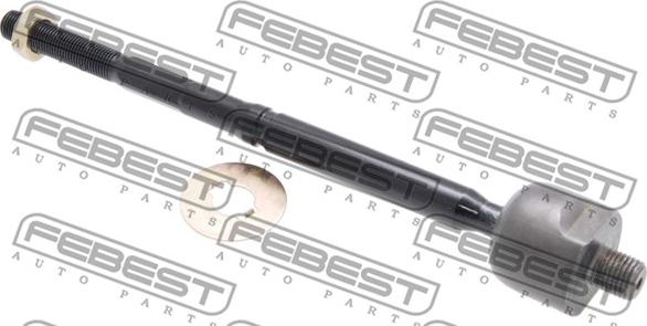 Febest 0122-SCP10 - Aksiālais šarnīrs, Stūres šķērsstiepnis www.autospares.lv