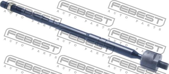 Febest 0122-ZRR70 - Aksiālais šarnīrs, Stūres šķērsstiepnis www.autospares.lv