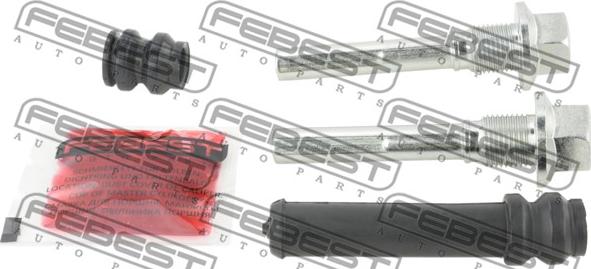 Febest 0174-GRJ200R-KIT - Vadīkla, Bremžu suports www.autospares.lv