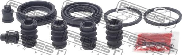 Febest 0175-ZZE150R - Ремкомплект, тормозной суппорт www.autospares.lv