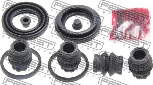 Febest 0175-ZZE120R - Repair Kit, brake caliper www.autospares.lv