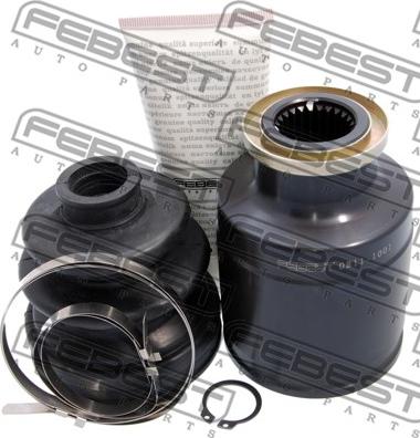 Febest 0811-1001 - Шарнирный комплект, ШРУС, приводной вал www.autospares.lv