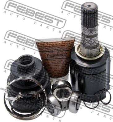 Febest 0811-B9 - Šarnīru komplekts, Piedziņas vārpsta www.autospares.lv