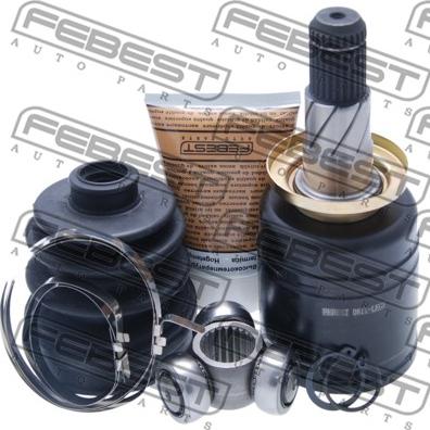 Febest 0811-LEGR - Шарнирный комплект, ШРУС, приводной вал www.autospares.lv