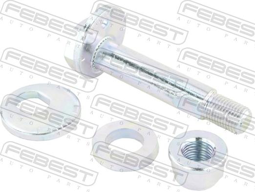 Febest 0829001KIT - Riteņu sagāzuma regulēšanas skrūve www.autospares.lv